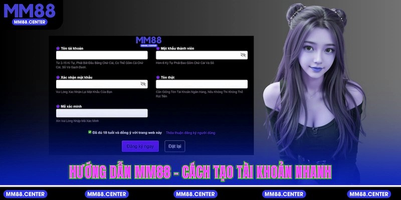 Hướng dẫn mvp999 - Cách tạo tài khoản nhanh